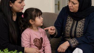 حماتي وبنتي الصغيرة حكايات بسمة 